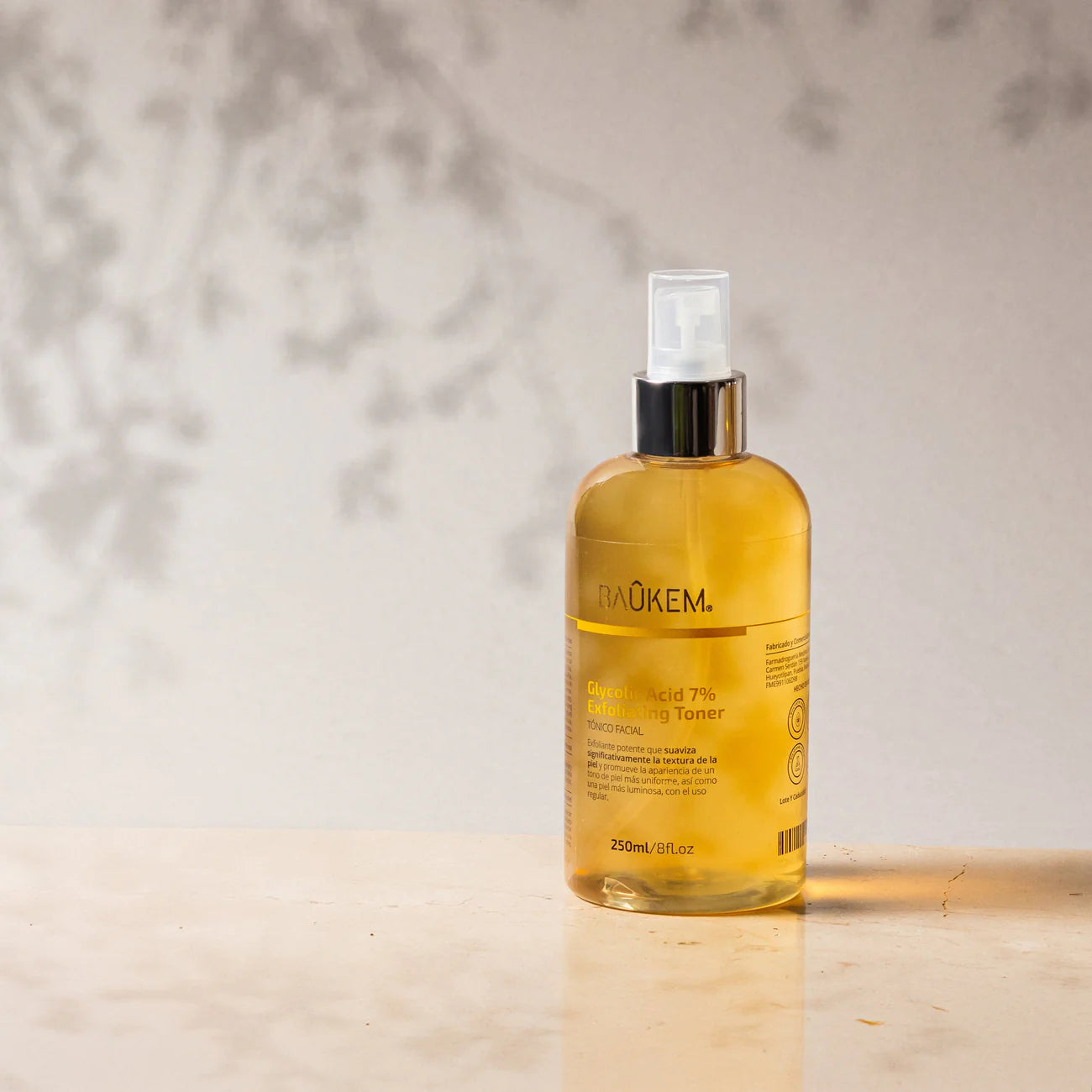 Baukem Glycolic Acid 7% Exfoliating Toner 250 ml