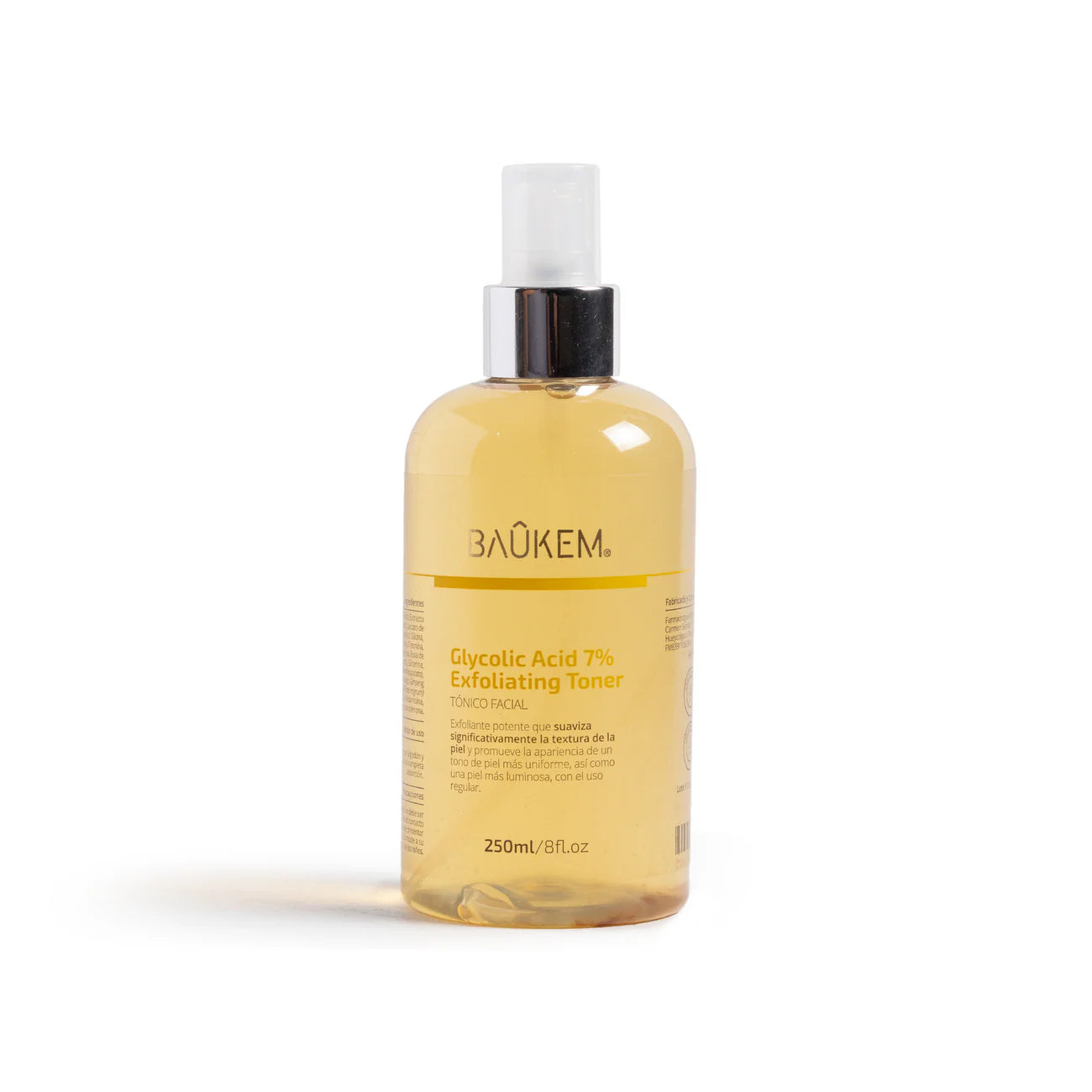 Baukem Glycolic Acid 7% Exfoliating Toner 250 ml